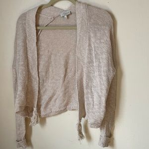 Lucky brand cream sweater size small
